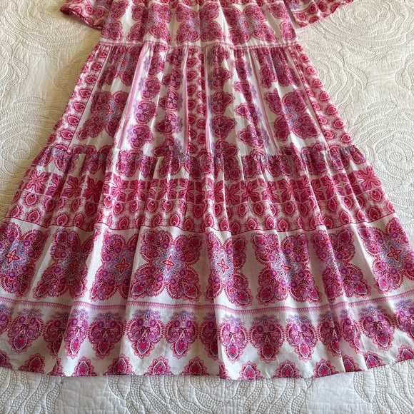 NWOT - Hale Bob - Leela Voile Maxi - Red - Picture 15 of 15